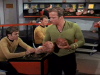 Kirk on tribble patrol